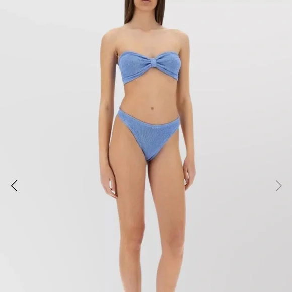 NWT Hunza g tina bikini in cornflower